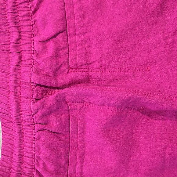 ATHLETA RETREAT WIDE LEG LINEN PANTS PANT RESORT VACATION PINK XXS PETITE - Picture 15 of 15